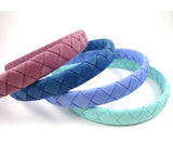School Hair Accessories - custom made, choose colours needed- Single Colour Woven Ribbon Headband 1.5cm or 2.5cm