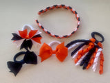 May Special School Hair Accessories - custom made, choose colours needed- Starter Pack