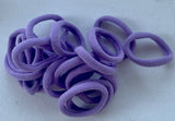 School Hair Accessories Choose Colours Seamless Soft Hair Ties 10 per pack