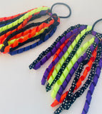 Crazy Curly Halloween Headband, Hair Tie or Hair Clip