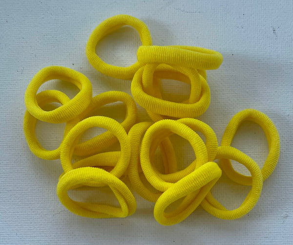 School Hair Accessories Choose Colours Small Seamless Soft Hair Ties 10 per pack