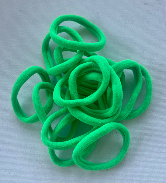 School Hair Accessories Choose Colours Seamless Soft Hair Ties 10 per pack