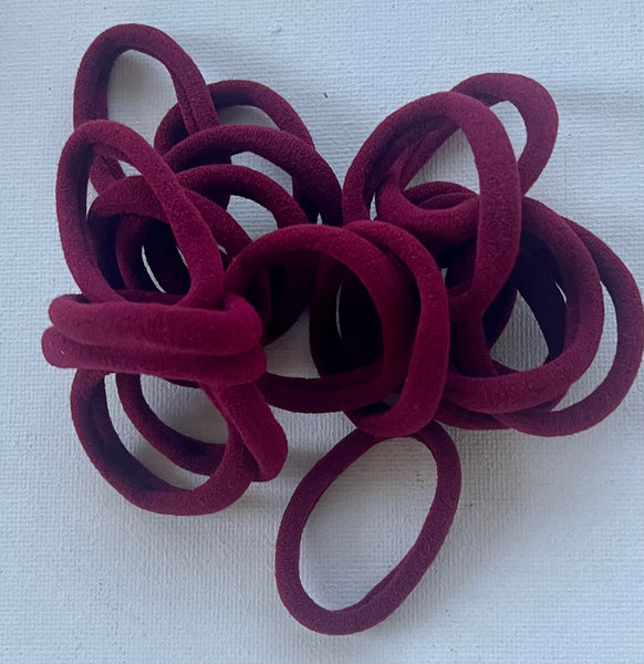School Hair Accessories Choose Colours Seamless Soft Hair Ties 10 per pack