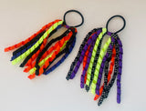 Crazy Curly Halloween Headband, Hair Tie or Hair Clip