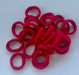 School Hair Accessories Choose Colours Small Seamless Soft Hair Ties 10 per pack