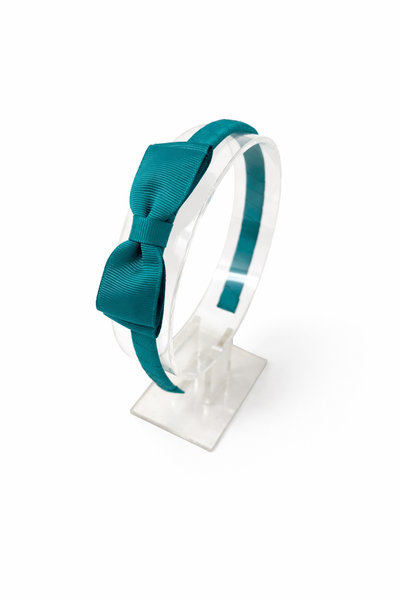 Jade 3 inch Bow Headband School Hair Accessories