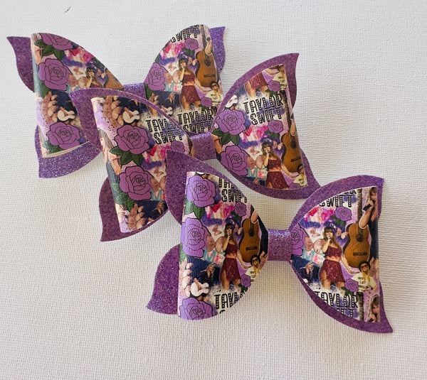 Swiftie Purple Bow