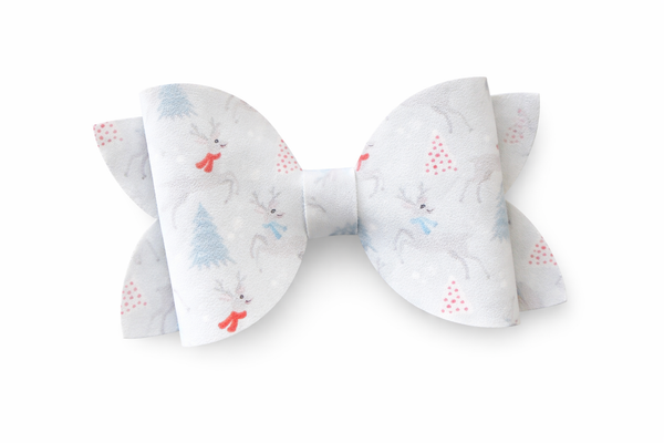 Christmas Reindeer Bow