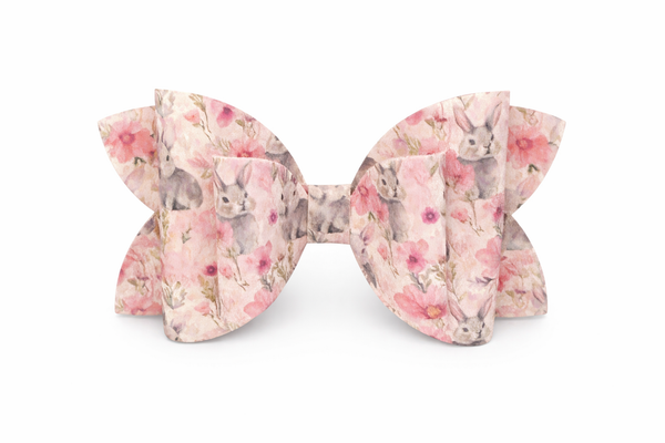 Whimsical Bunny Easter Bow