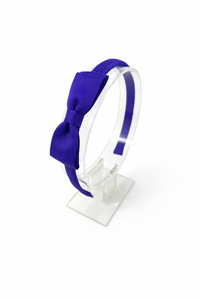 Regal Purple 3 inch Bow Headband School Hair Accessories