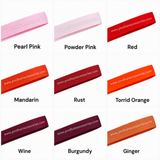 School Uniform, Sport Team Hair Accessories  -custom made, choose colours needed - Pigtail Hair Tie Pack