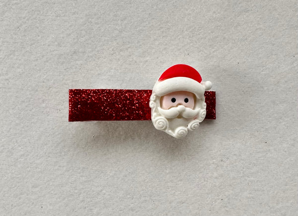 Christmas Bar Clip Santa