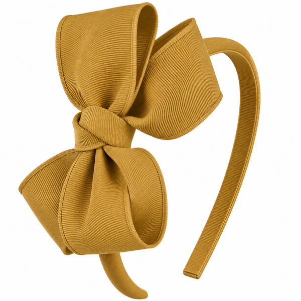 Dijon Bow Headband School Hair Accessories