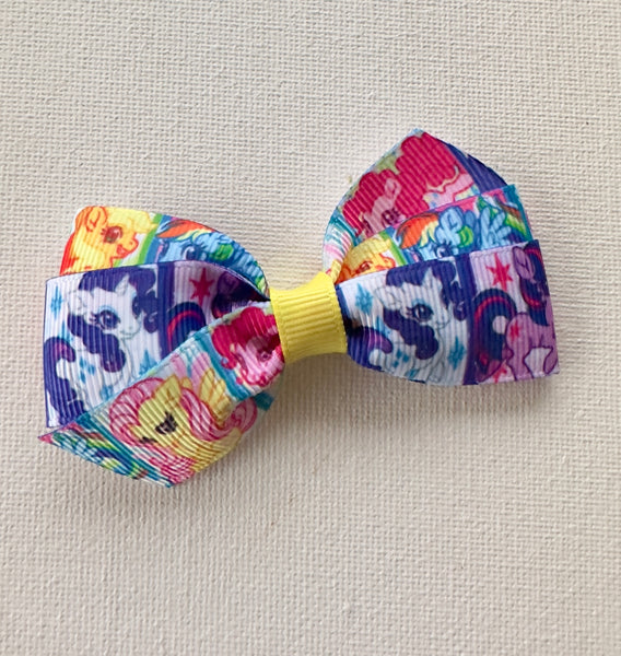 My Little Pony Rainbow Hair Bow Clip