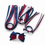 School Uniform, Sport Team Hair Accessories choose colours needed Small Ponytail Pack