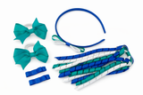 School Hair Accessories - custom made, choose colours needed- Preppy Pack