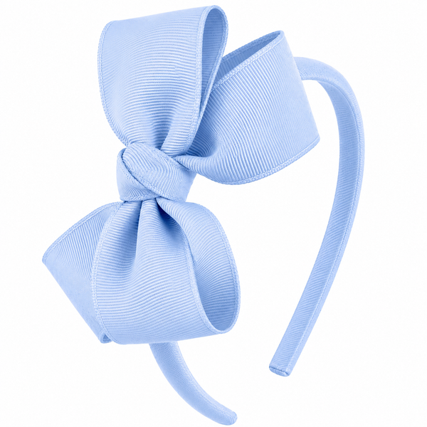 Bluebird Bow Headband School Hair Accessories