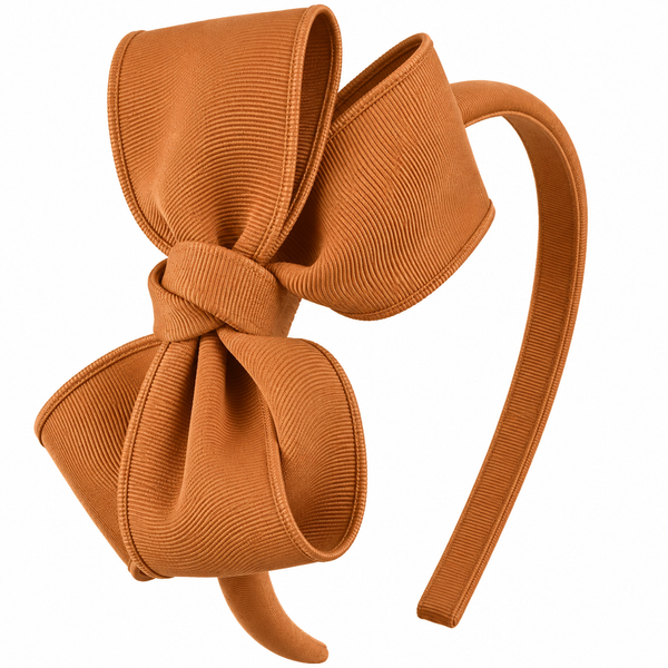 Ginger Bow Headband School Hair Accessories
