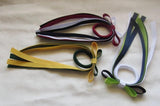 School Hair Accessories -custom made, choose colours needed- Ribbon Double Bow Hair Tie
