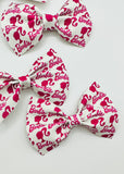 Barbie Large Bow Clip Pink or White