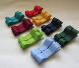 School Hair Accessories- custom made, choose colours needed- 2 Pairs of Mini Fringe Clips