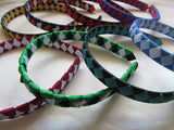 School Hair Accessories custom made, choose colours needed- Pack of 2 Woven Headbands