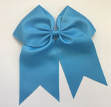 Large 8 inch (20cm) cheer style bows Hair Tie