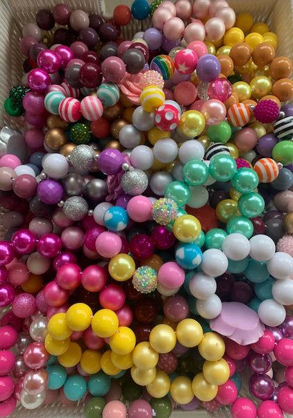 Mystery Pack of 5 Bubblegum Bead Bracelets