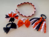 School Hair Accessories - custom made, choose colours needed- Starter Pack