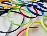 School Hair Accessories Satin Headband choose colours needed