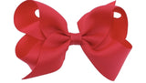 Hair bows clips or hair ties 4 inch (10cm) bows